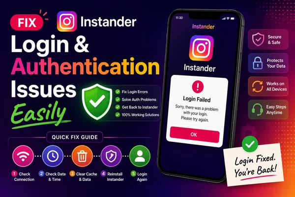 Fix Instander Login & Authentication Issues Easily