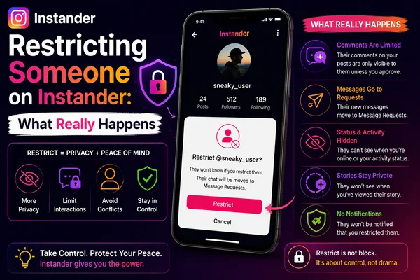 Restricting Someone on Instander: What Really Happens